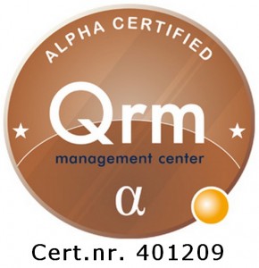 QRM Alpha® Specialist cert.nr. 401209